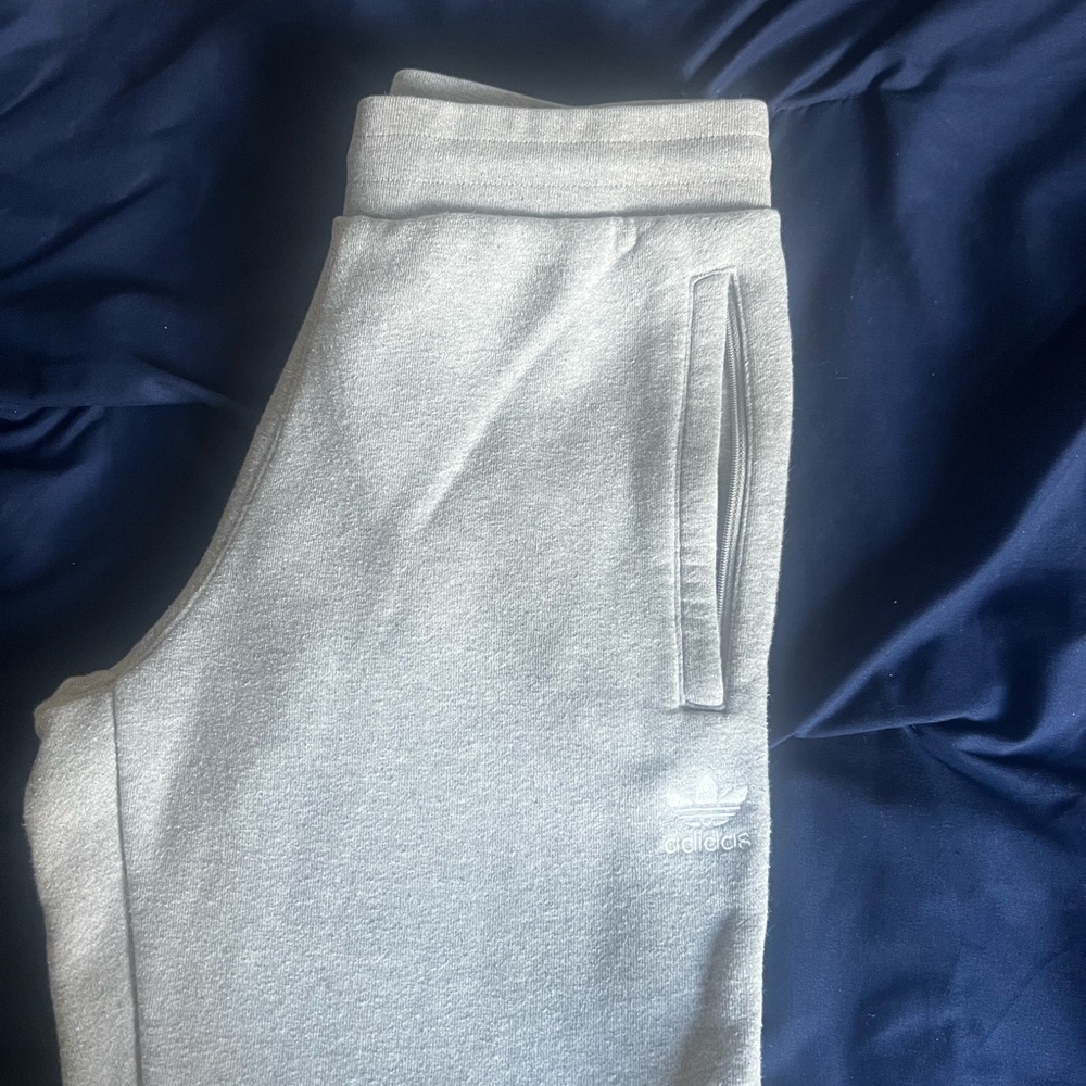 Adidas Gray Joggers Sweatpants Ultimate Comfort